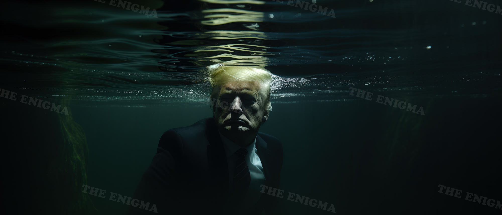 Trump underwater